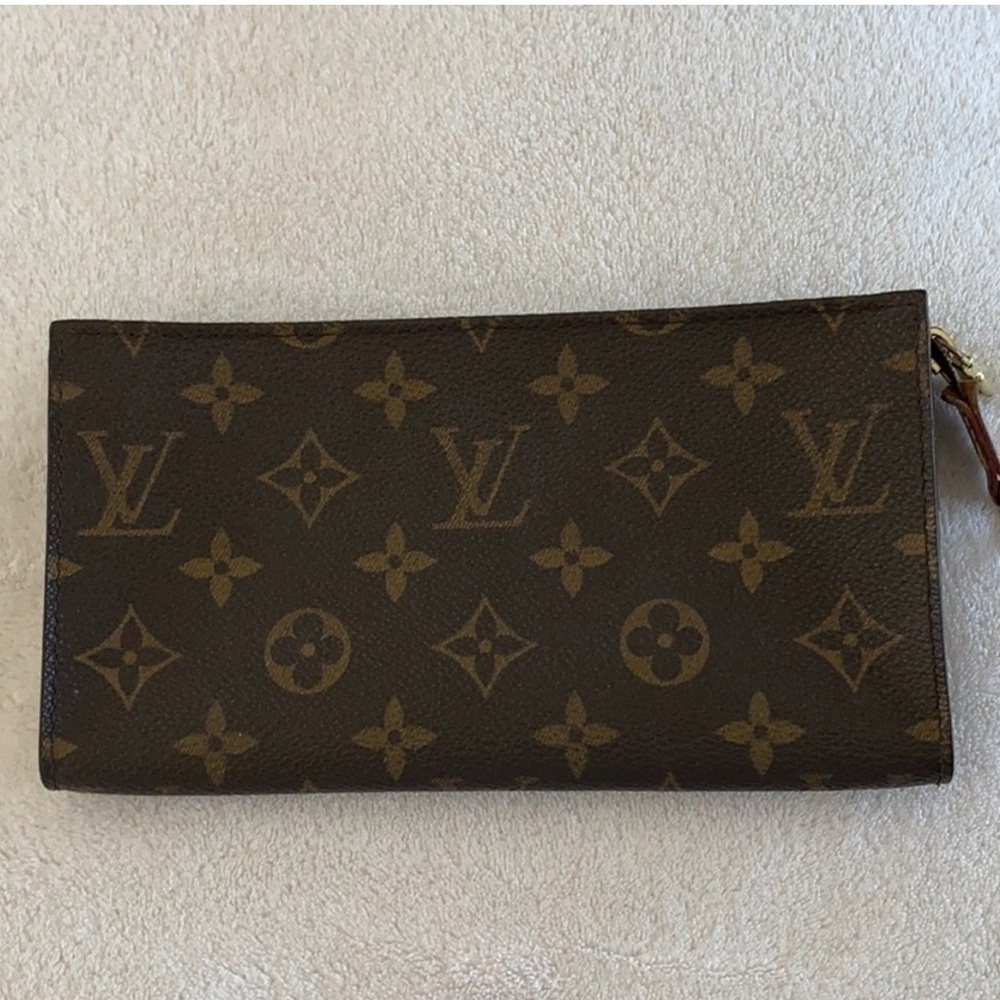 Louis Vuitton zippered pouch clutch